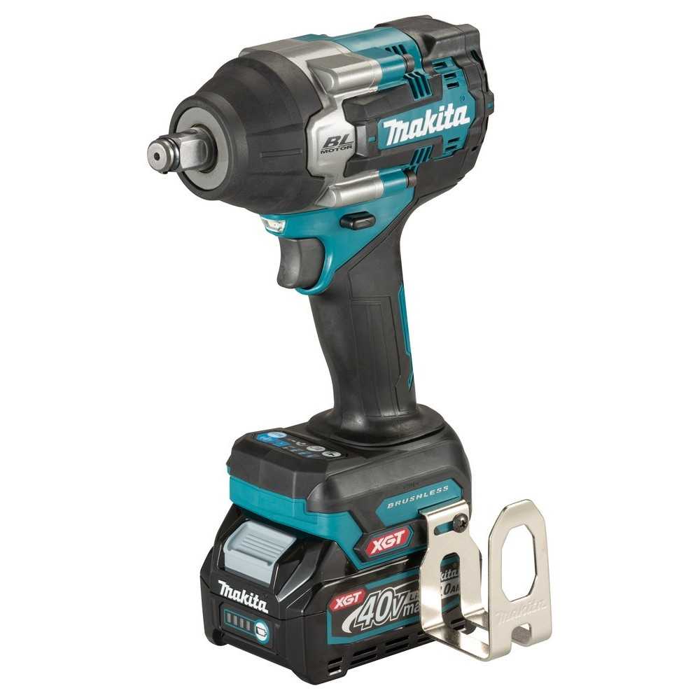 Makita Akulöökmutrikeeraja 40V XGT ® TW007GM201 2x4,0Ah 40V kiirlaadija ja kohver