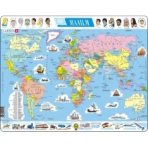 Puzzle Maailmakaart-K1(vana EAN 7023850221015)