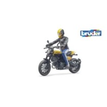 Ducati Scrambler sõitjaga