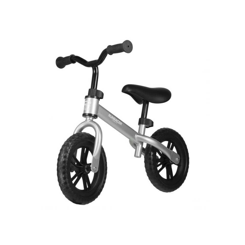 RUNRACER C10 BALANCE BIKE SILVER