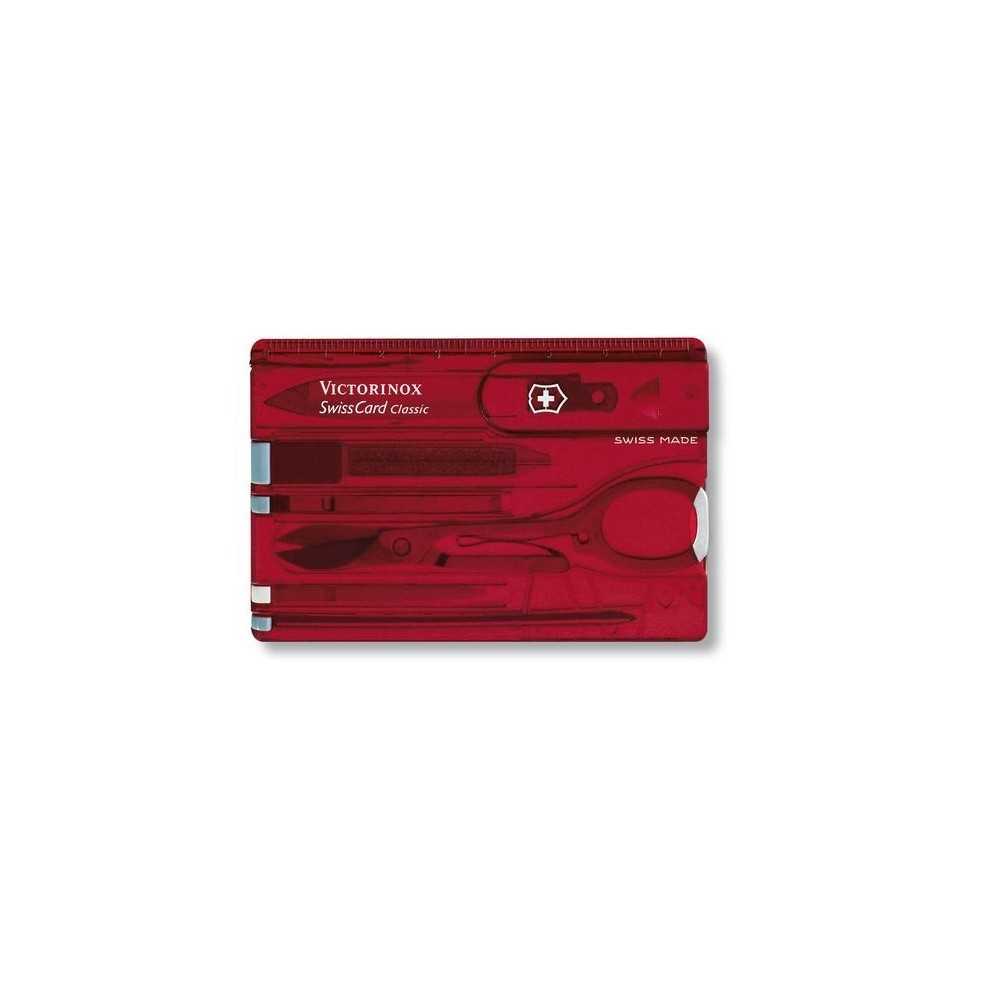 SwissCard, punane läbipaistev