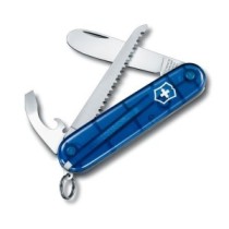 My first Victorinox, sinine läbipaistev