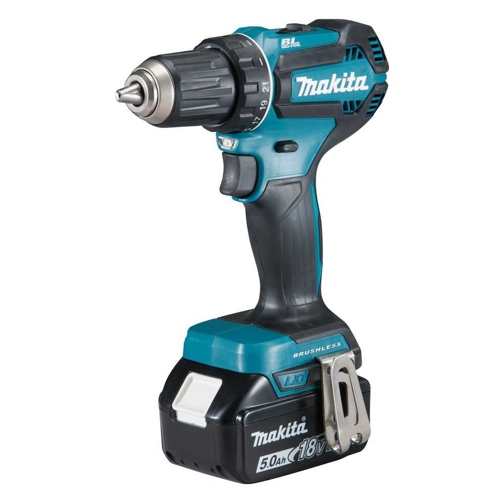 Makita akutrell DDF485RTJ 2x5,0Ah, kiirlaadija, kohver/ ERIHIND