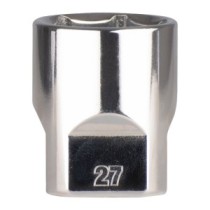 1/2 DRIVE SOCKET METRIC STANDARD - 27 MM