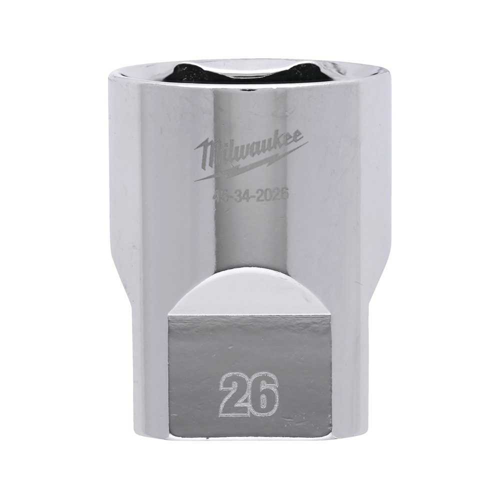 1/2 DRIVE SOCKET METRIC STANDARD - 26 MM