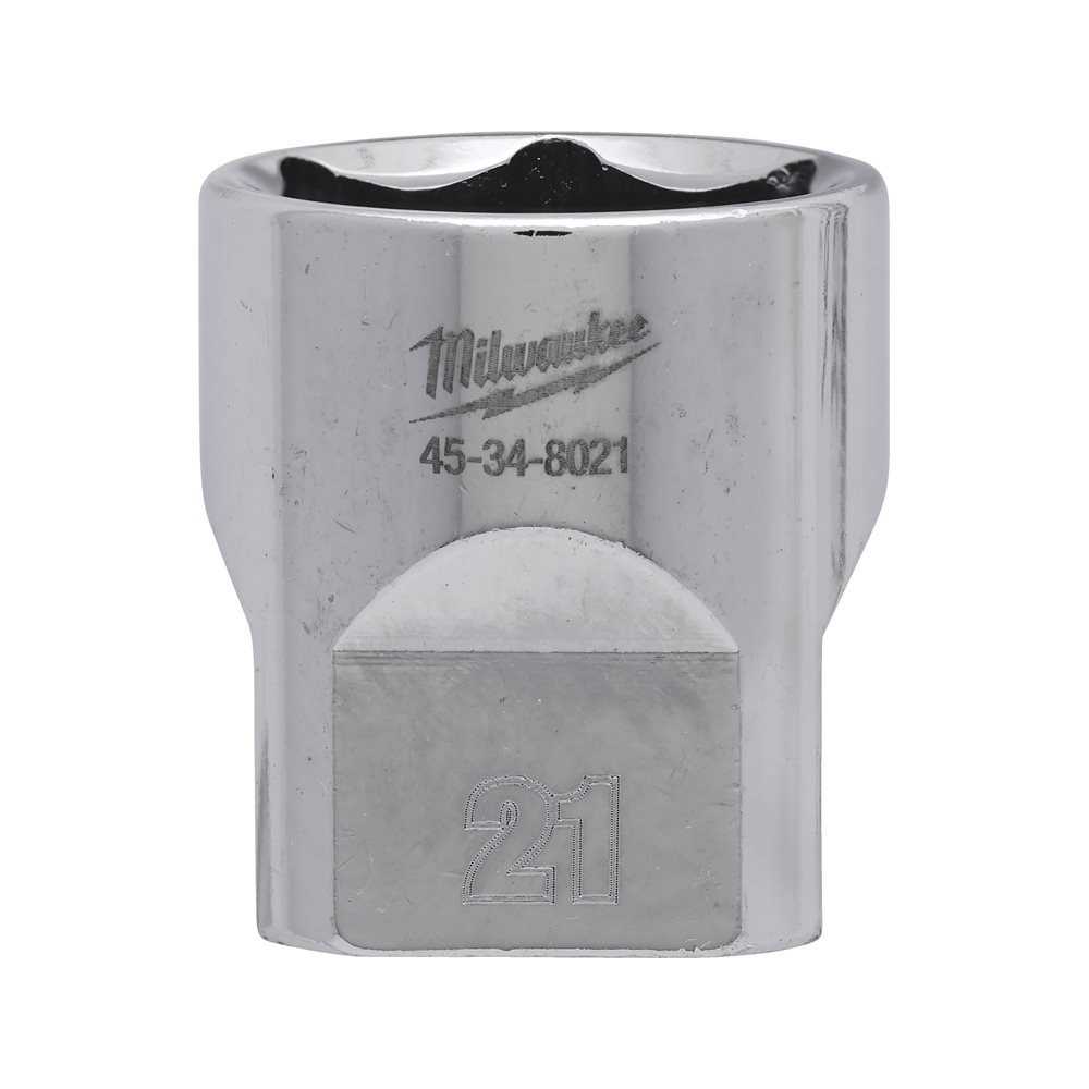 3/8 DRIVE SOCKET METRIC STANDARD - 21 MM