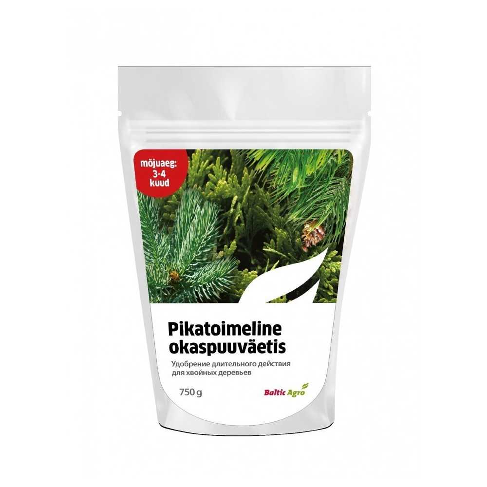 Pikatoimeline okaspuuväetis 3-4 kuud 750gr