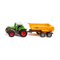 Fendt with Krampe tipping trailer