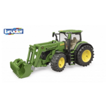 John Deere 7R 350 ja metsaveotreiler 4 palgiga