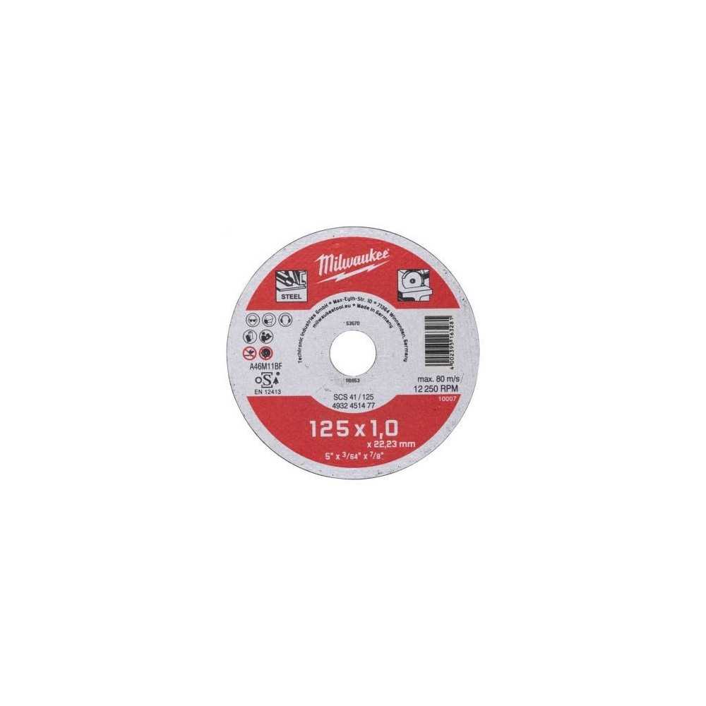 CTR THIN CUTTING DISC 125X1MM