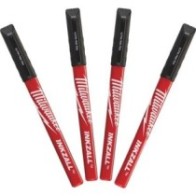 INKZALL FINE TIP PENS BLACK 4P