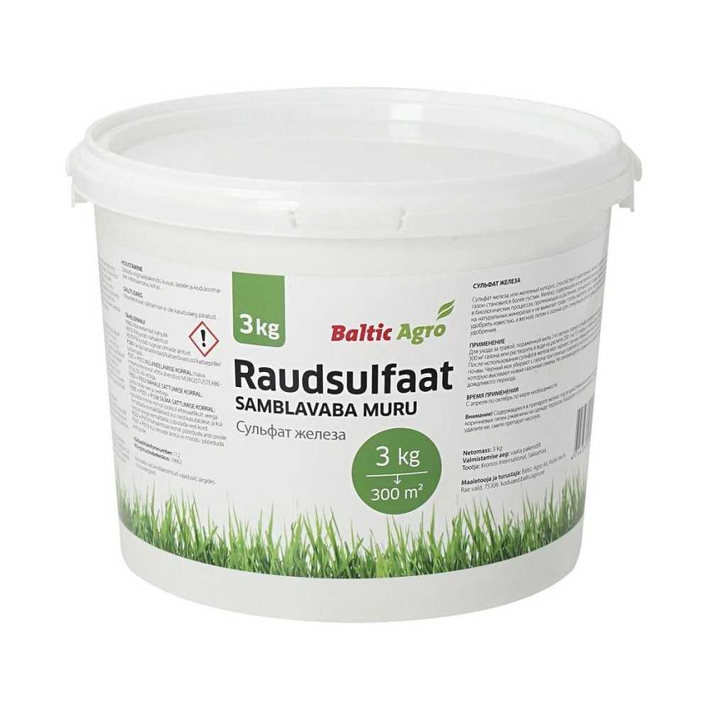 Samblaeemaldi murule raudsulfaat 3 kg