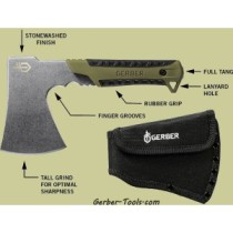 Kirves Pack Hatchet roheline/pesukivi