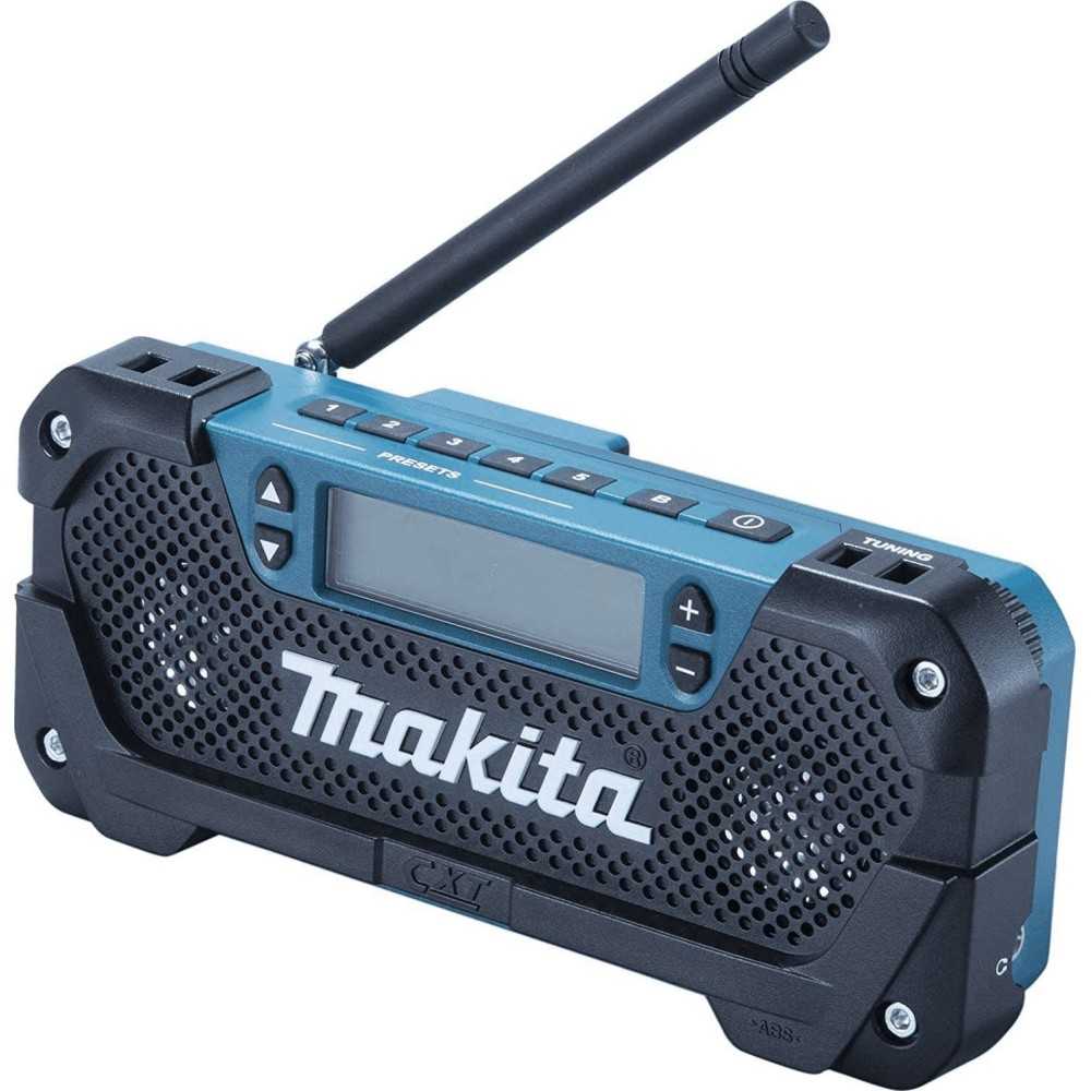 Raadio, töötab Makita akudega 12V MAX CXT