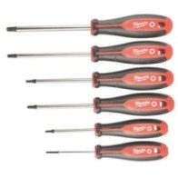 Kolmetahulise tri-lobe-käepidemega kruvikeerajate komplekt 4 (12 tk)