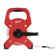 Pikk kahesüsteemne klaaskiust mõõdulint 60 m / 200 jalga