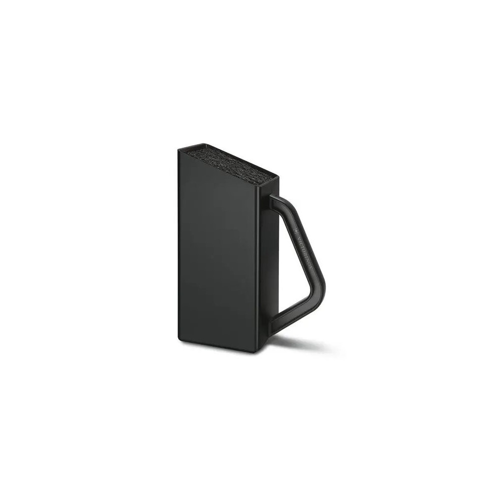 Cutlery block, large, black (empty)