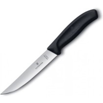 Steak knife, 14 cm, black