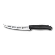 Butter and Cream Cheese knife, 13 cm, black, blister