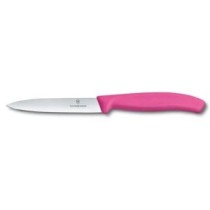 Paring knife, 10 cm, pink