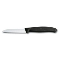 Paring knife, 8 cm, black