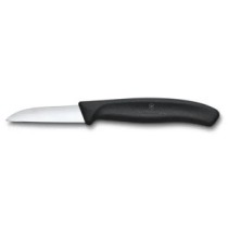 Paring knife, 6 cm, black