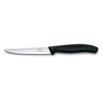 Steak knife 11 cm, black