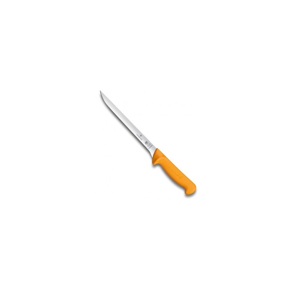 Swibo, Fish filleting knife, flexible, 20 cm, yellow