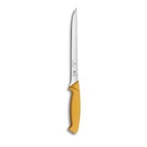 Swibo, Fish filleting knife, flexible, narrow handle, 20 cm, yell