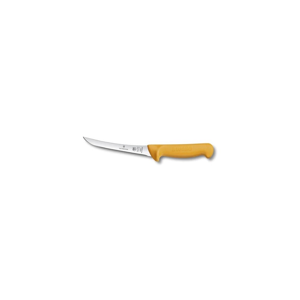 Swibo, Boning knife, semi-flexible, 16 cm, yellow