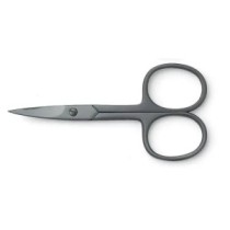 Nail Scissors, 93 mm, curved, stainless