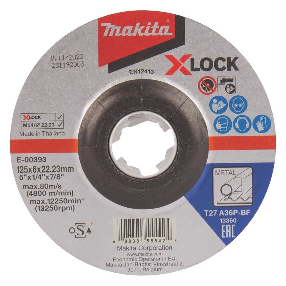 LIHVKETAS 125X6MM, X-LOCK (A36P) METALL