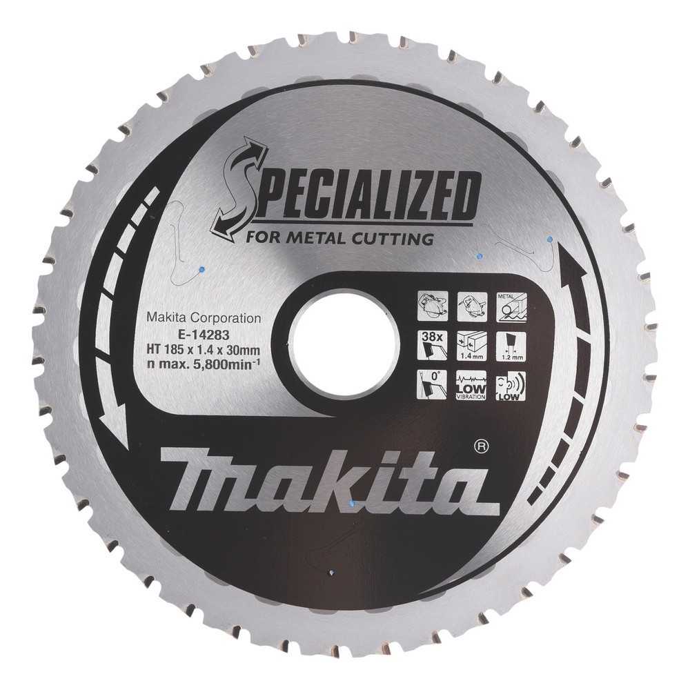 TCT saeketas paksu metalli lõikamiseks 185x 30 mm, 38T, SPECIALIZED