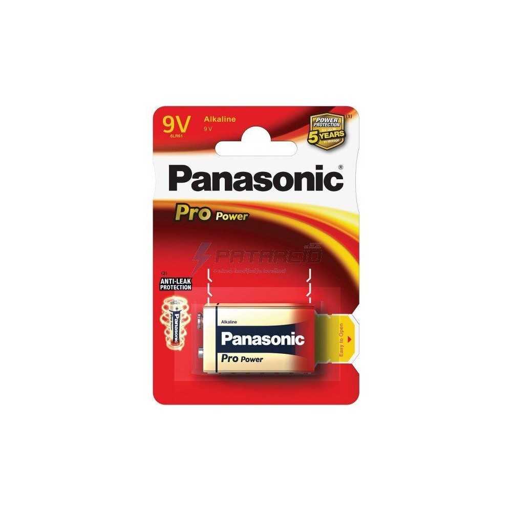 PATAREI 6LR61/6LF22 1B 9V PROPOWER PANASONIC