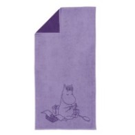 Muumi saunalina 70x140cm Piripiiga lilla