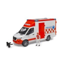 MB Sprinter kiirabiauto heli ja valgusega+figuur